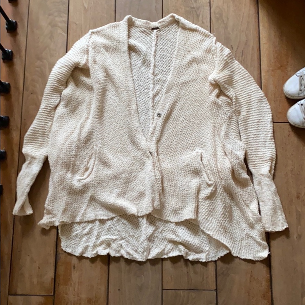 Free People long cardigan